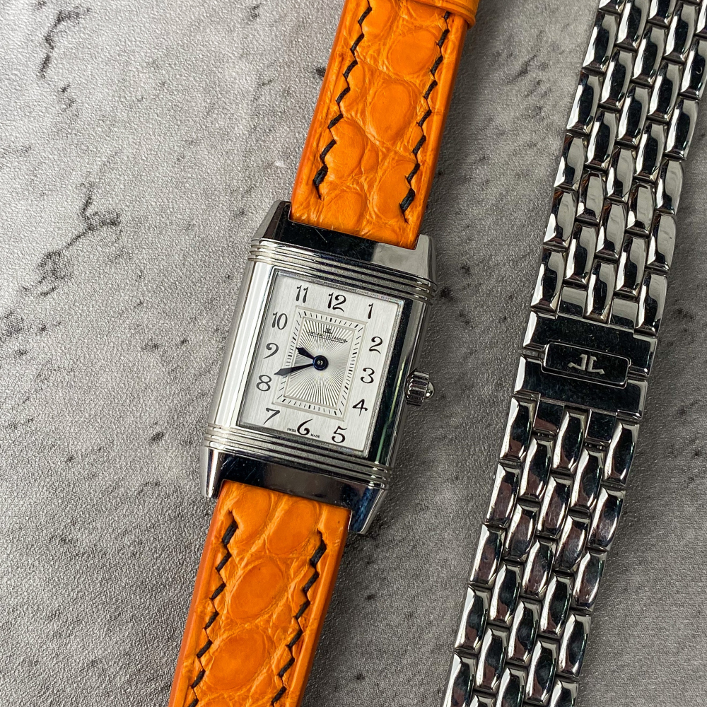 Alligator Leather Strap for Jaeger-LeCoultre Reverso