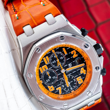 Alligator Leather Strap for AP Royal Oak Offshore 42mm
