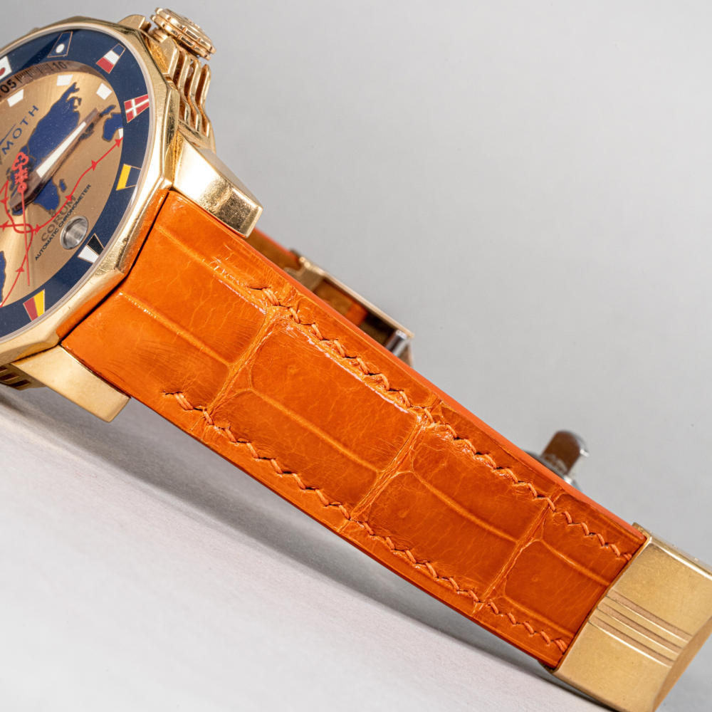 Alligator Leather Strap for Corum