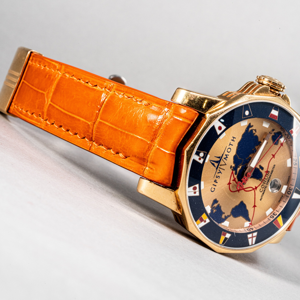 Alligator Leather Strap for Corum
