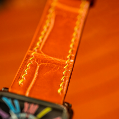 Alligator Leather Strap for Franck Muller Master Square