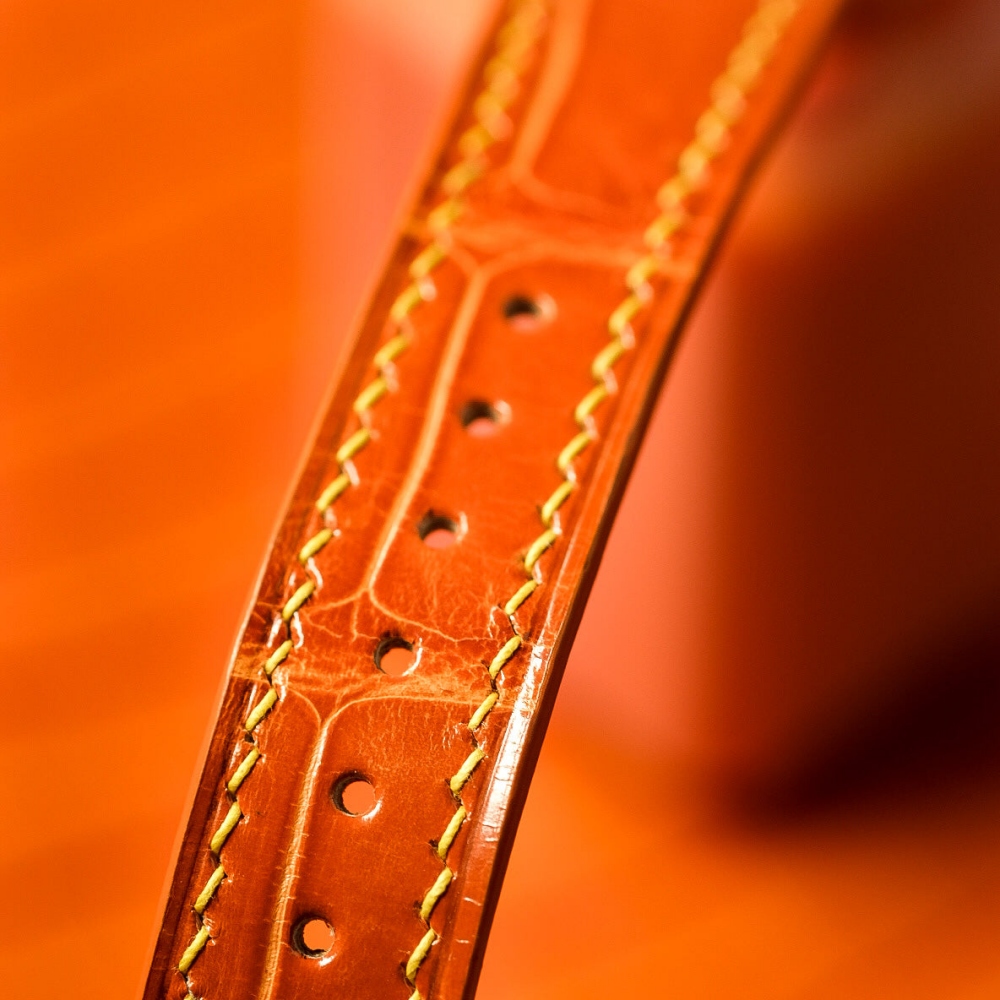 Alligator Leather Strap for Franck Muller Master Square