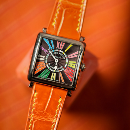 Alligator Leather Strap for Franck Muller Master Square