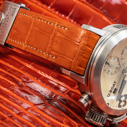Alligator Leather Strap for U-Boat