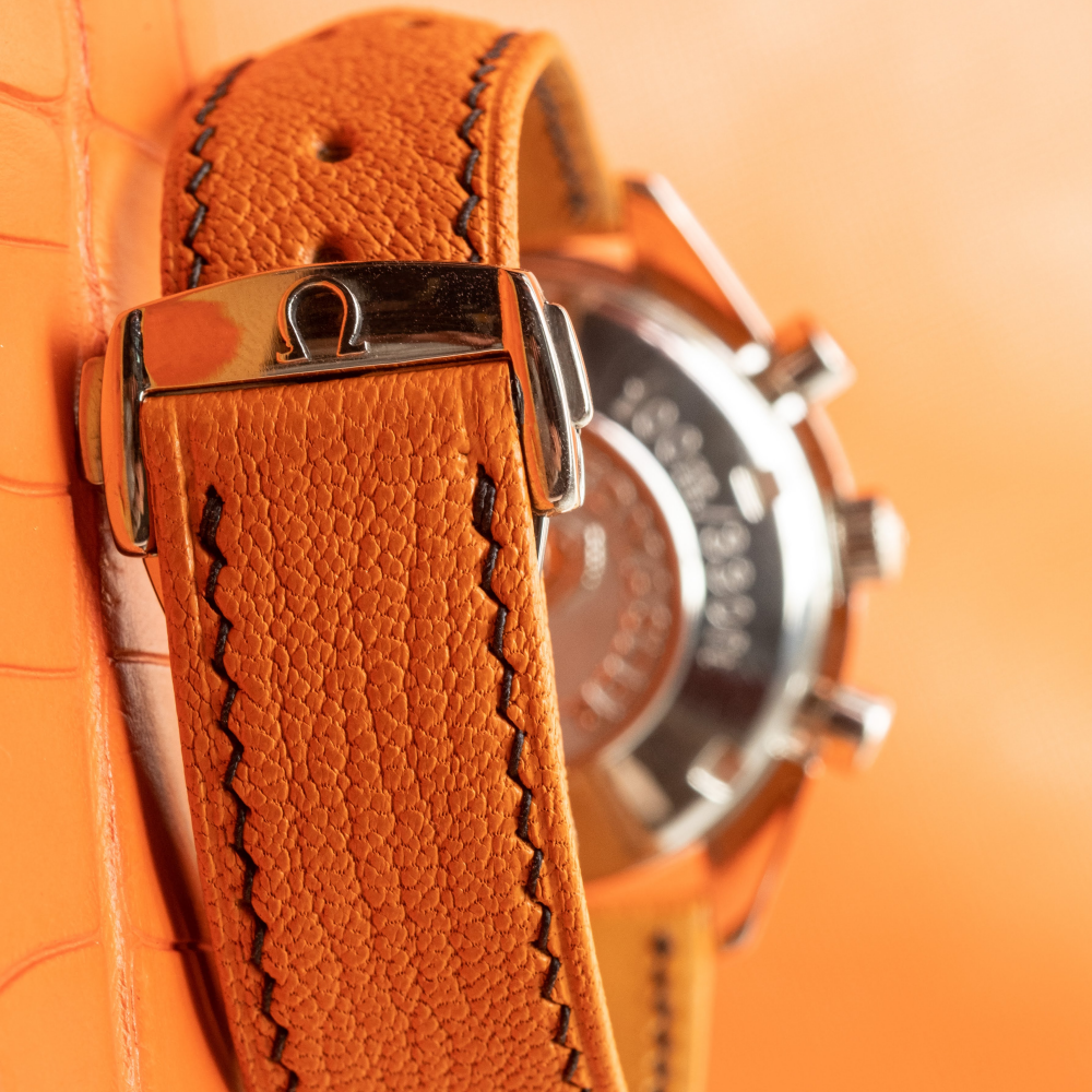 Chevre Leather Strap for Omega Speedmaster