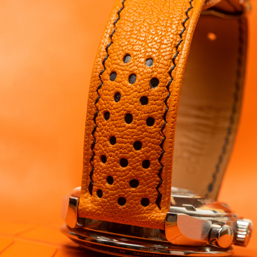 Chevre Leather Strap for Omega Speedmaster