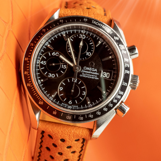 Chevre Leather Strap for Omega Speedmaster
