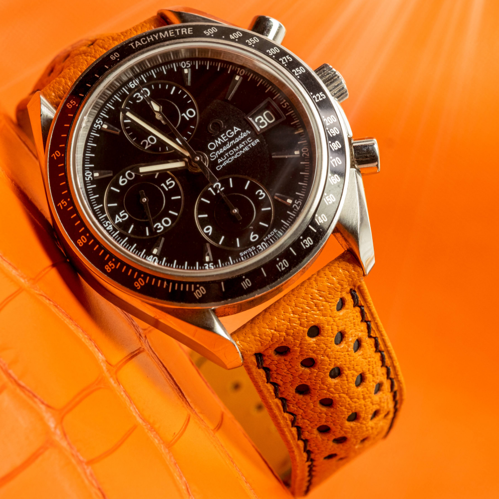 Chevre Leather Strap for Omega Speedmaster