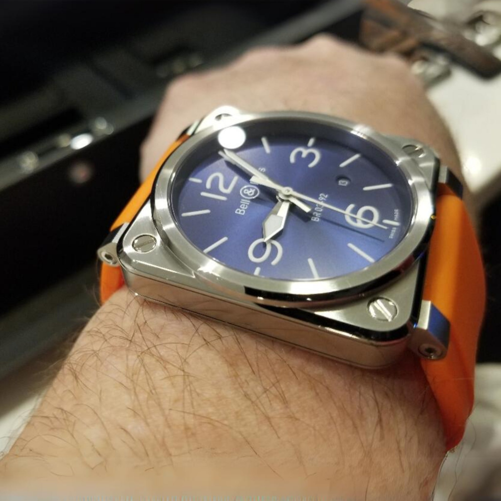 FKM Rubber Strap for Bell & Ross BR 01 & BR 03