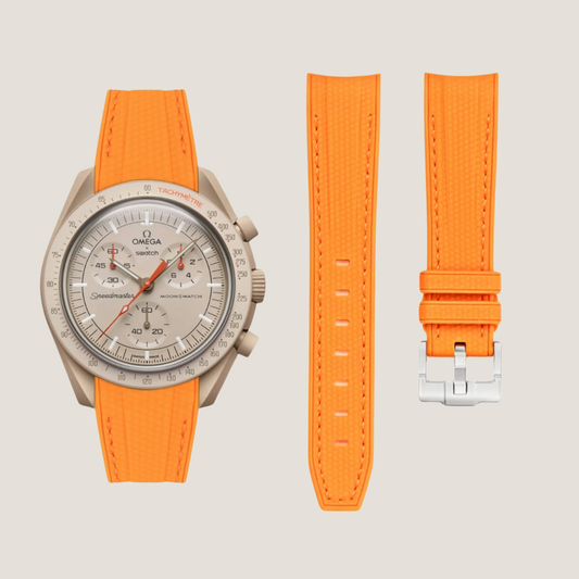 MoonSwatch Mission to Jupiter FKM Rubber Strap