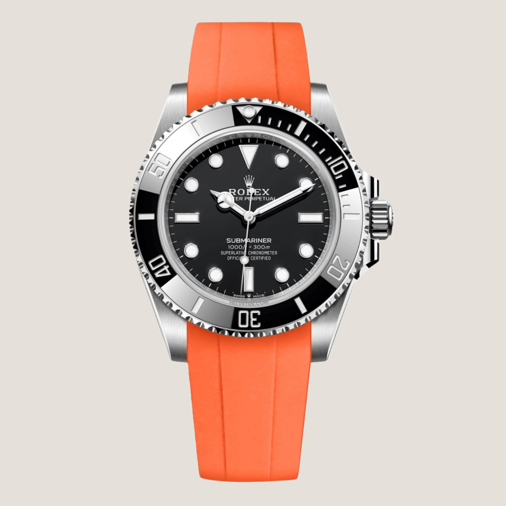 FKM Rubber Strap for Rolex Submariner Tang Buckle
