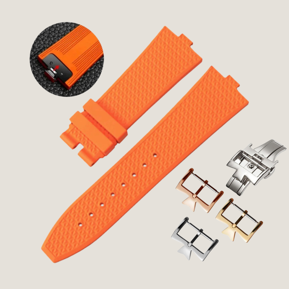 FKM Rubber Strap for Vacheron Constantin Overseas