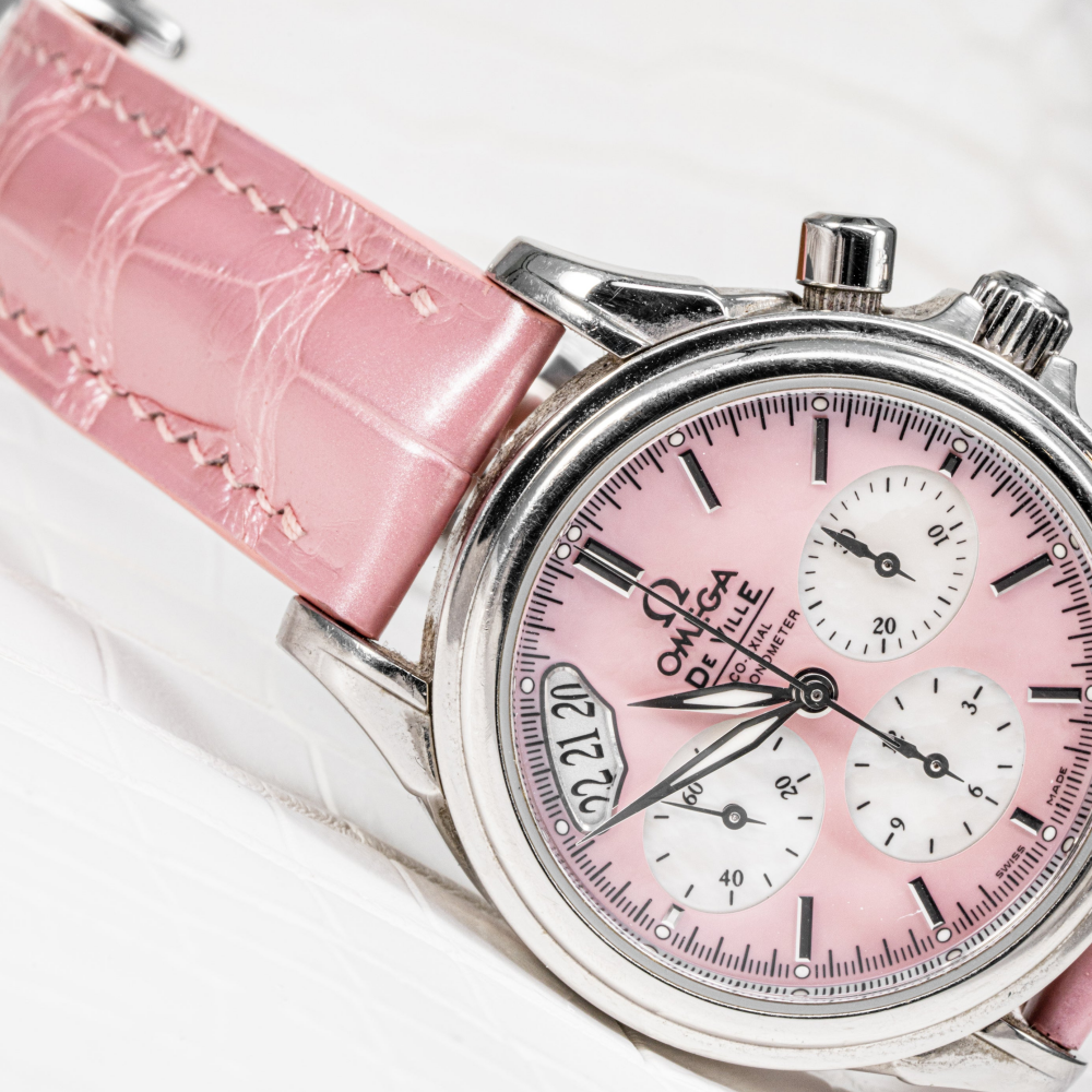 Omega De Ville Alligator Leather Strap