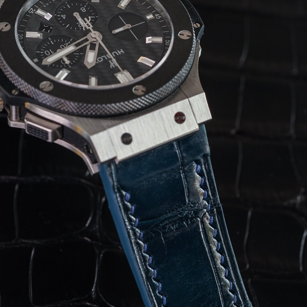 Alligator Leather Strap for Hublot Big Bang