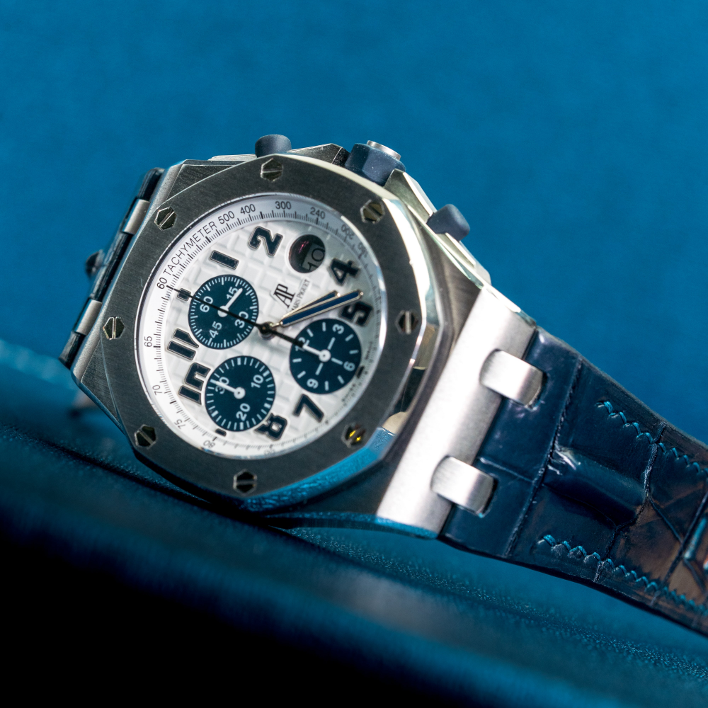 Alligator Leather Strap for AP Royal Oak Offshore 42mm