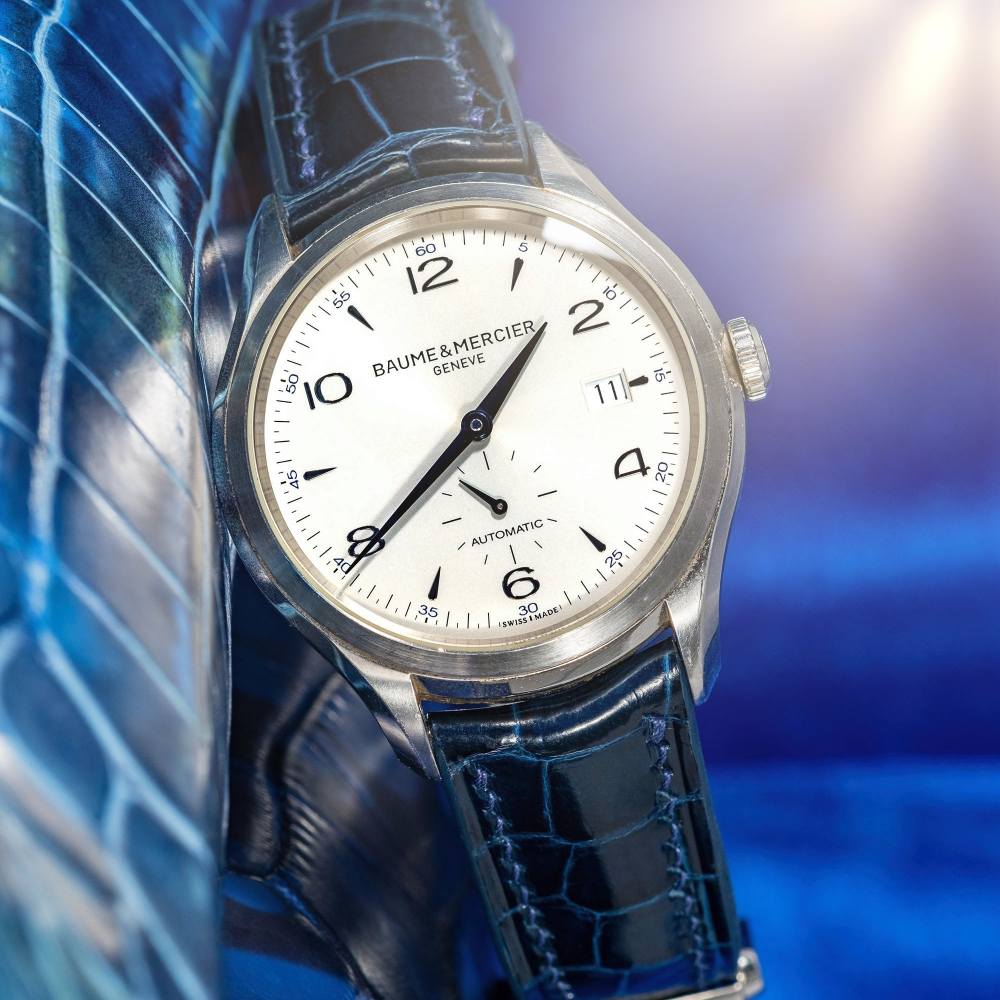 Alligator Leather Strap for Baume & Mercier