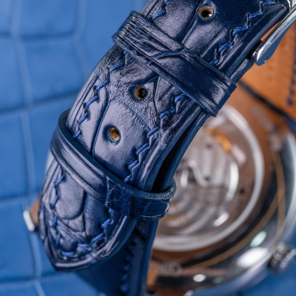 Alligator Leather Strap for Girard-Perregaux