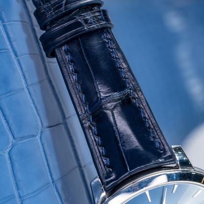 Alligator Leather Strap for Girard-Perregaux