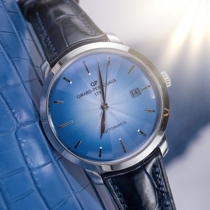 Alligator Leather Strap for Girard-Perregaux