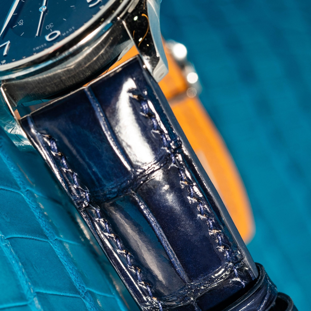Alligator Leather Strap for IWC Portugieser