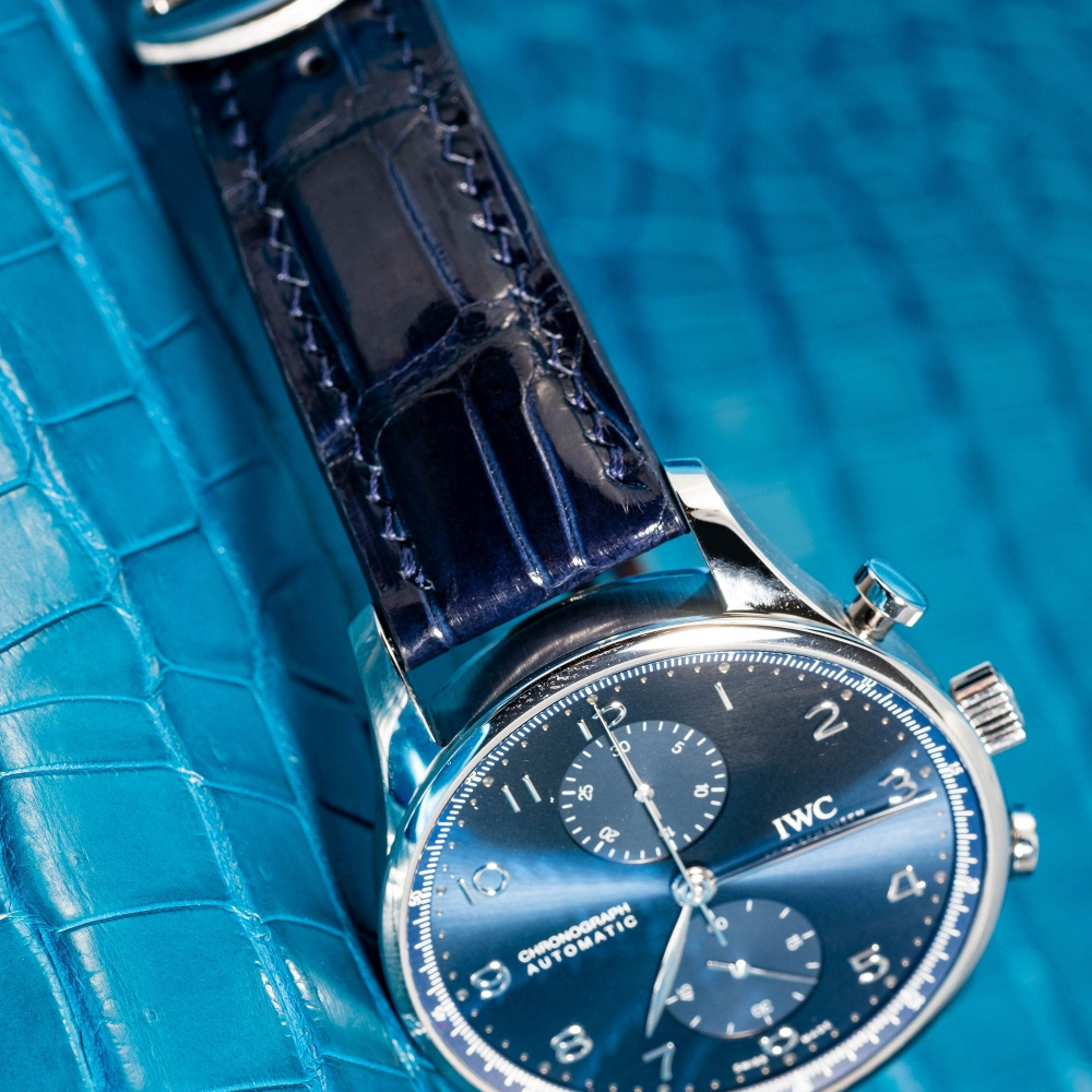 Alligator Leather Strap for IWC Portugieser