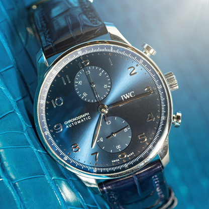 Alligator Leather Strap for IWC Portugieser