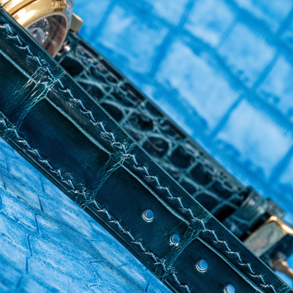 Alligator Leather Strap for Maurice Lacroix