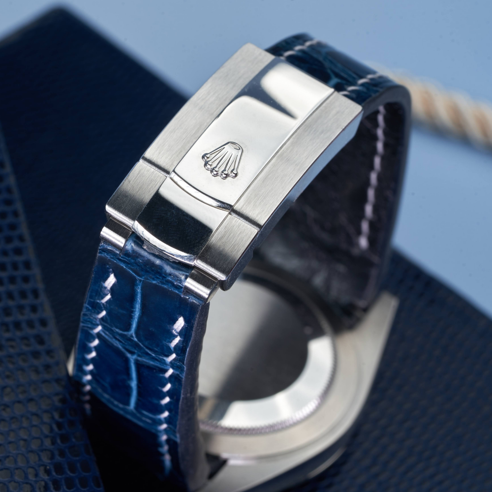 Alligator Leather Strap for Rolex Datejust