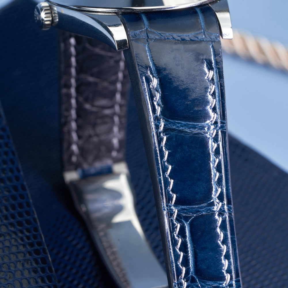Alligator Leather Strap for Rolex Datejust