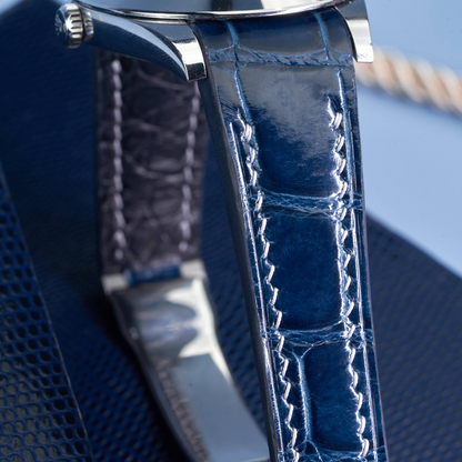 Alligator Leather Strap for Rolex Datejust