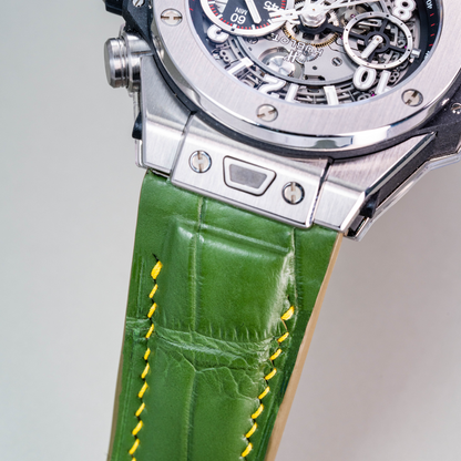 Alligator Leather Strap for Hublot Big Bang Unico