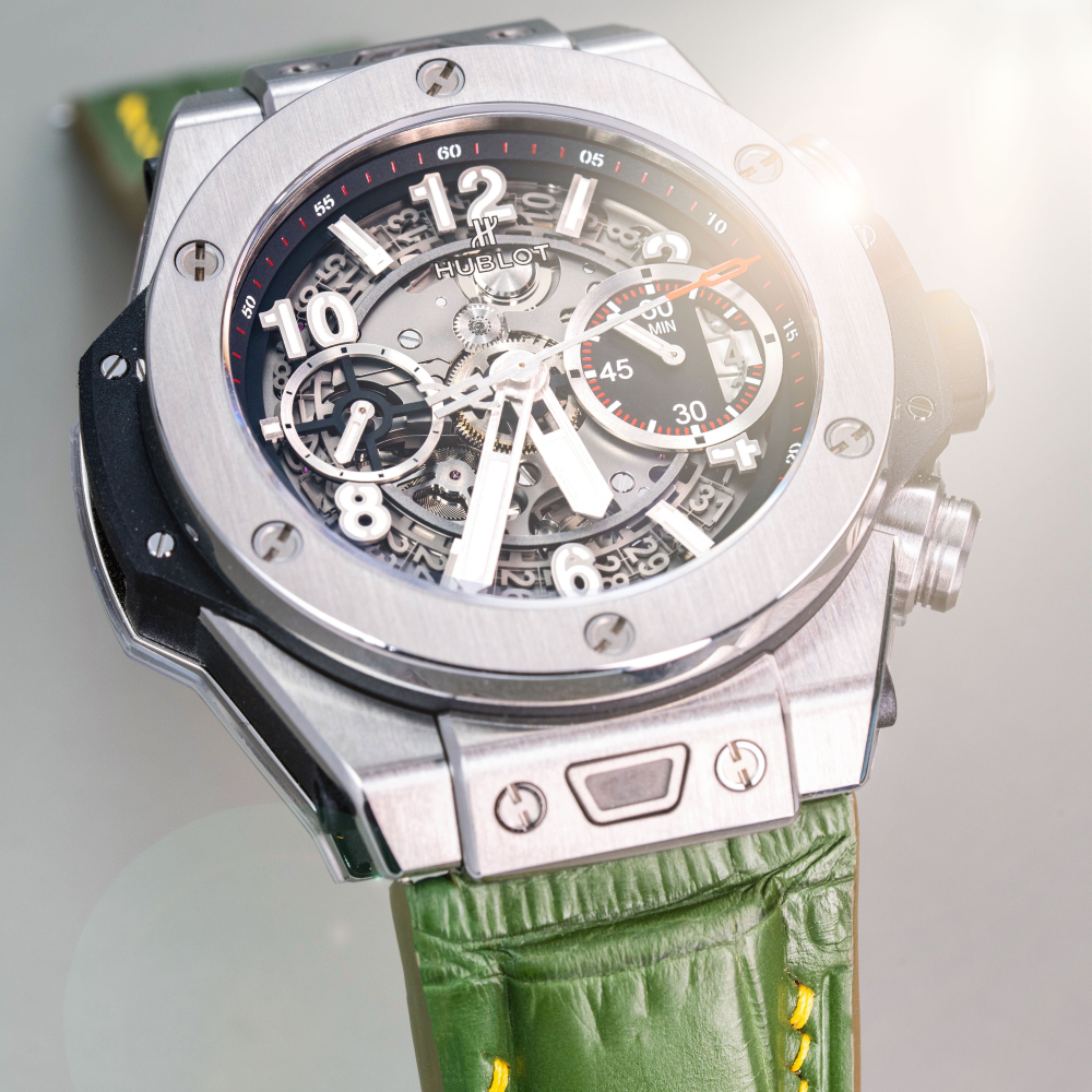Alligator Leather Strap for Hublot Big Bang Unico