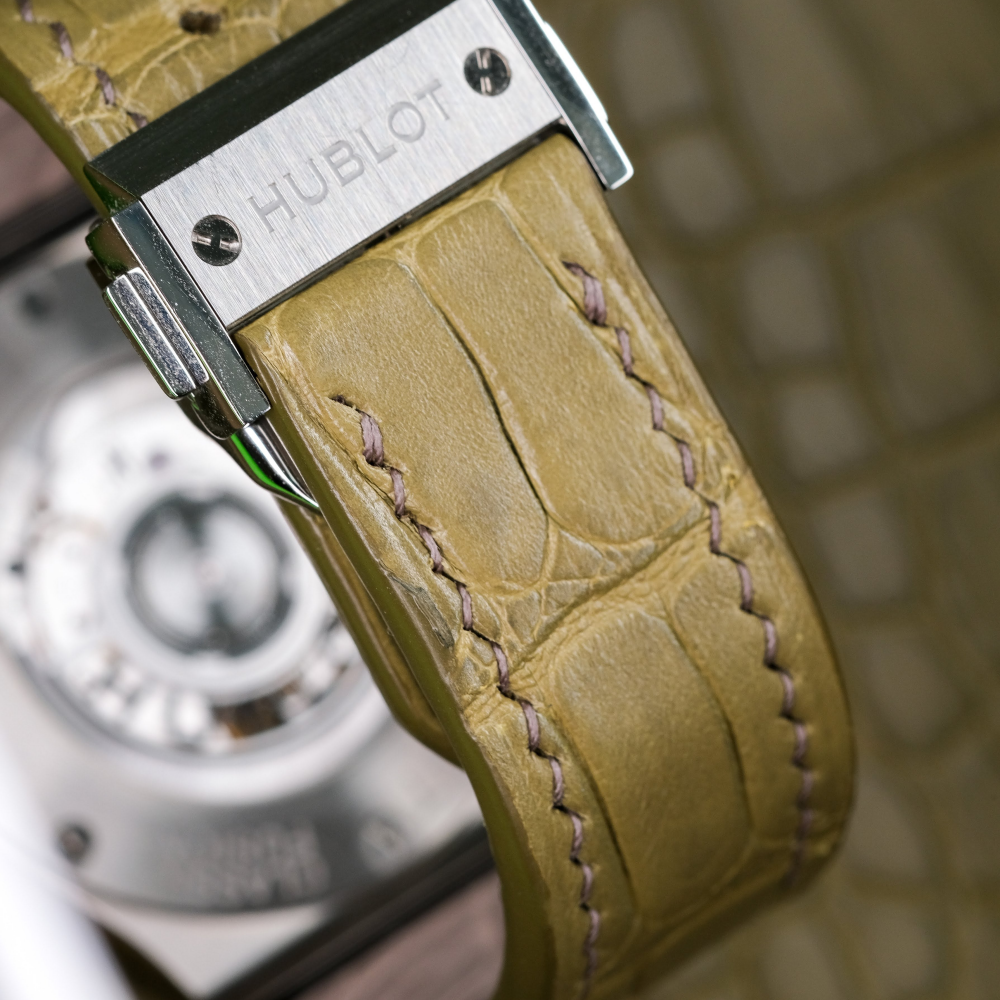 Alligator Leather Strap for Hublot Classic Fusion