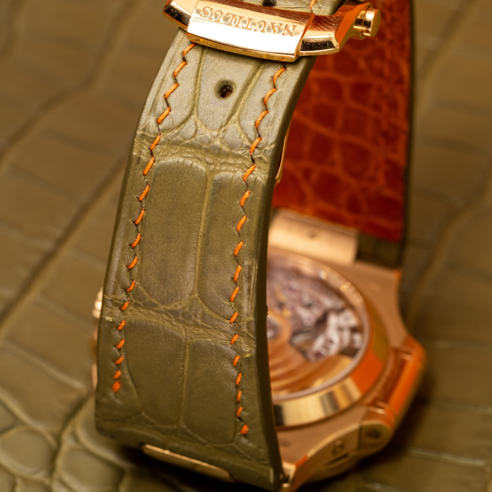 Alligator Leather Strap for Patek Philippe Nautilus