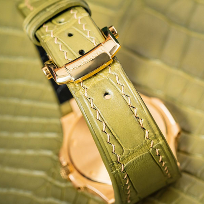 Alligator Leather Strap for Patek Philippe Nautilus