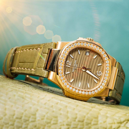 Alligator Leather Strap for Patek Philippe Nautilus