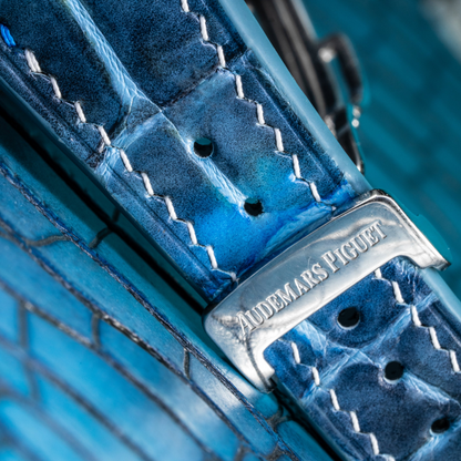 Alligator Leather Strap for AP Royal Oak Offshore 42mm