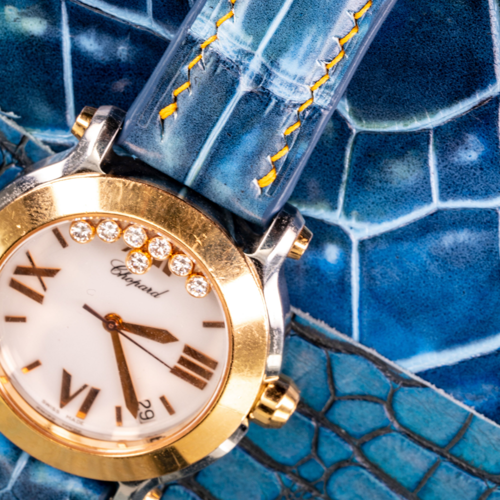 Alligator Leather Strap for Chopard