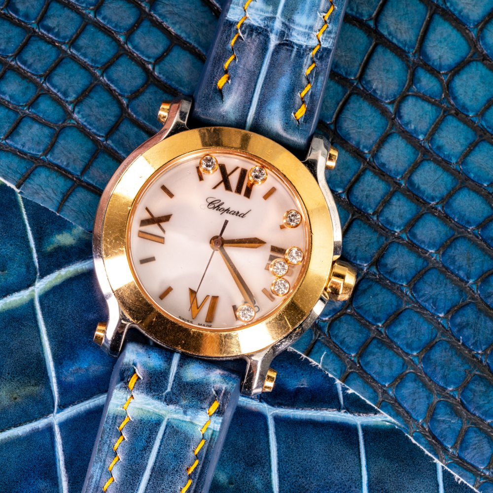 Alligator Leather Strap for Chopard