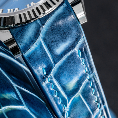 Alligator Leather Strap for Rolex Datejust