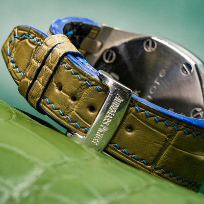 Alligator Leather Strap for AP Royal Oak Offshore 42mm