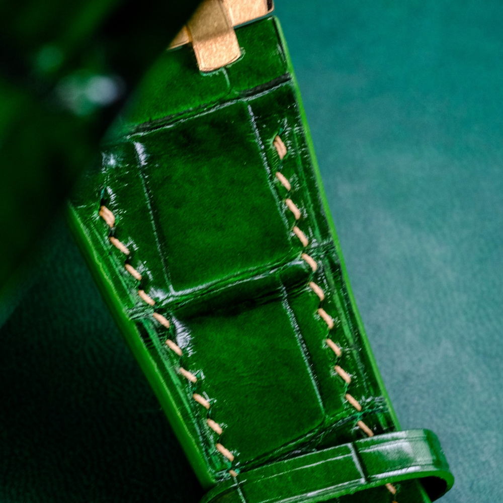 Alligator Leather Strap for AP Royal Oak Offshore 42mm