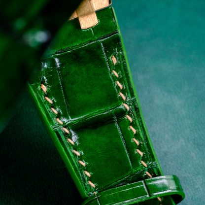 Alligator Leather Strap for AP Royal Oak Offshore 42mm