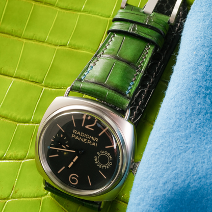Alligator Leather Strap for Panerai Radiomir