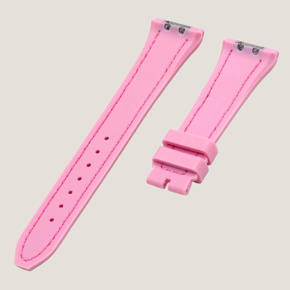 Hybrid Alligator & FKM Rubber Strap for Franck Muller Vanguard