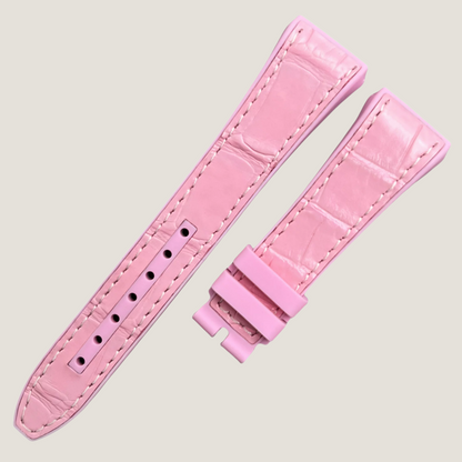 Hybrid Alligator & FKM Rubber Strap for Franck Muller Vanguard