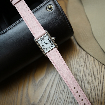 Chevre Leather Strap for Cartier Tank
