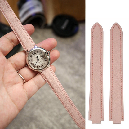 Chevre Leather Strap for Cartier Ballon Bleu