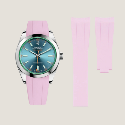 Rolex Milgauss Rubber Strap for Deployant Clasp