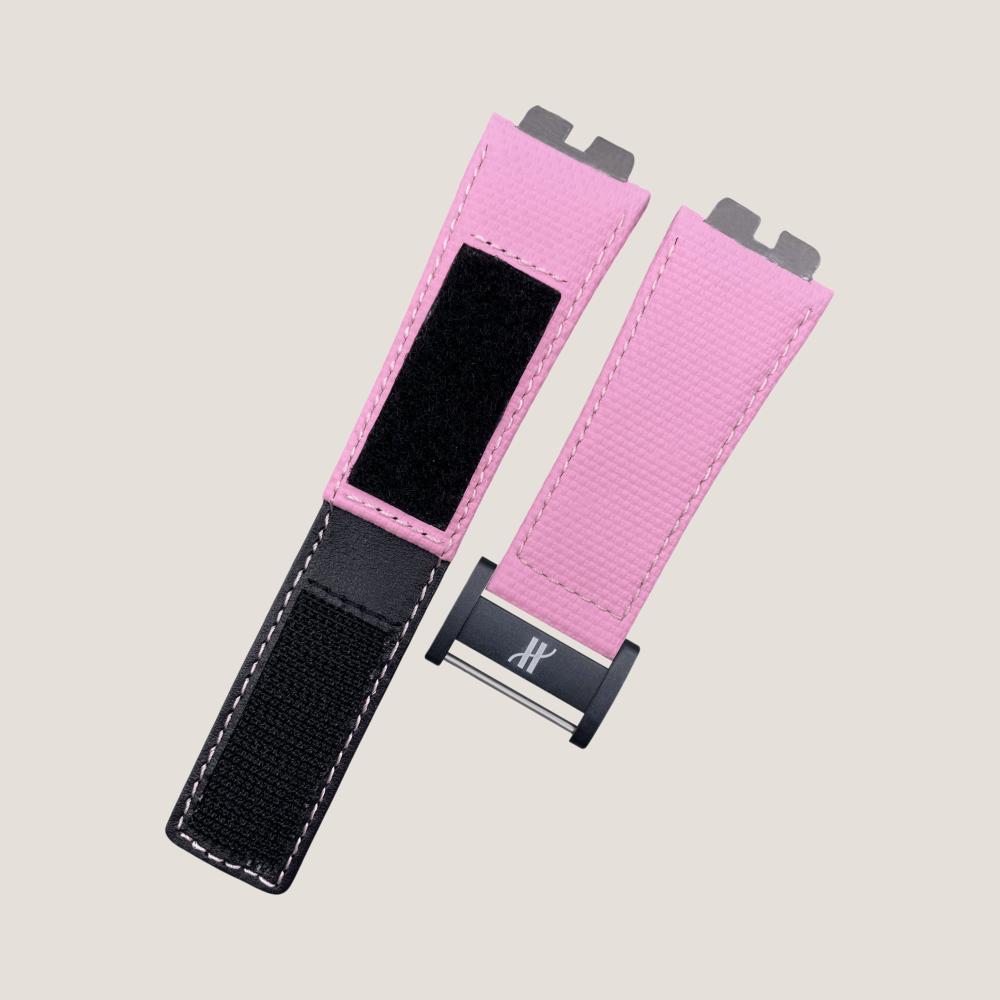 Velcro FKM Rubber Strap for Hublot